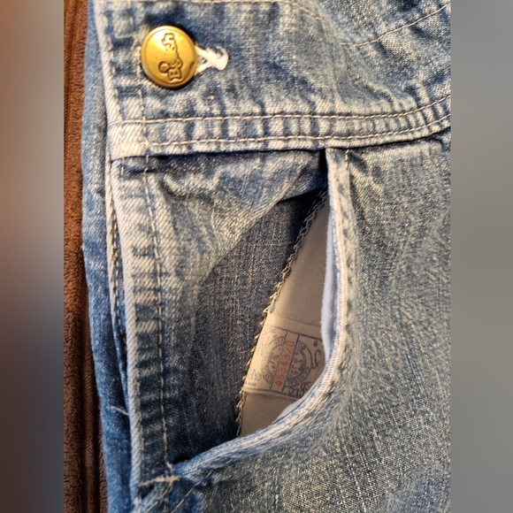 Vintage Oshkosh B'gosh flannel lined Vestbak Denim overalls 1986 size 4 toddler - Picture 12 of 16